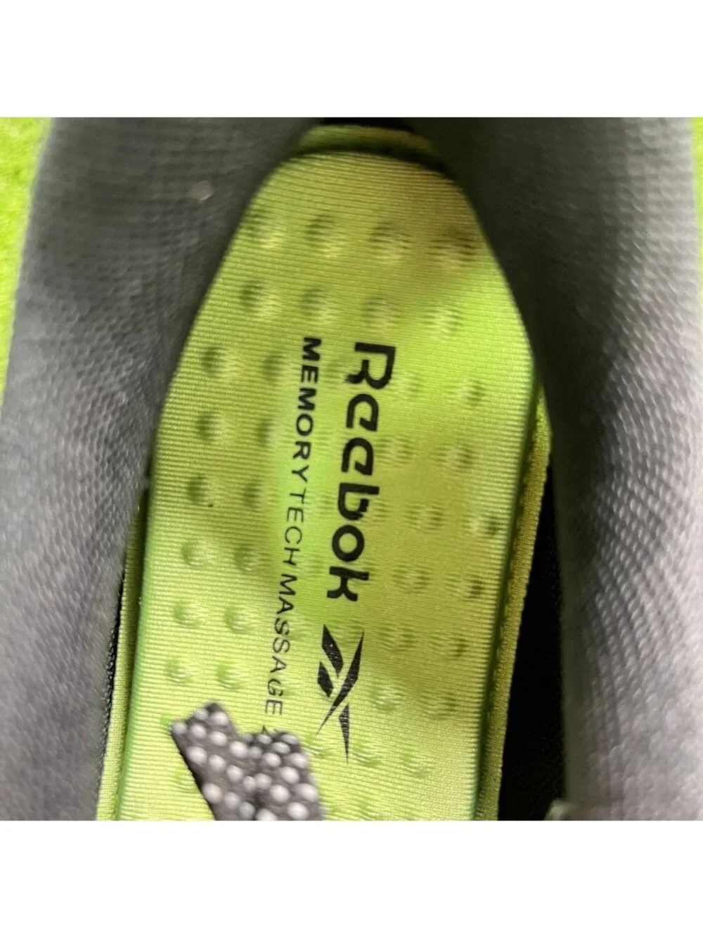 Reebok Nanoflex TR Womens Size 10.5D Black Beige Composite Toe Safety Work Shoes